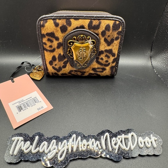 Juicy couture Leopard Print Women's Wallet - Picture 1 of 3